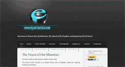Desktop Screenshot of elijahtoelisha.com